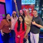 Chrissie Swan Instagram – On today’s @thechrissieswanshow these @nova100 office beauties take over Sweeping Statements! Tune in from 2pm to hear the harsh truths from the mouths of these babes! Thanks for playing on air with me @vasilia333 @ce.chloeelizabeth @maceygibbs and @ashbathurst ❤️AS ALWAYS – you can slide into my DMs here or on @thechrissieswanshow with your unpopular opinions… 
❤️ #ILoveMyJob