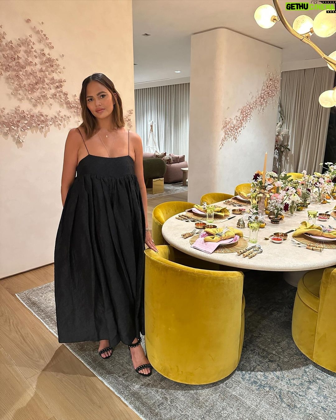 Chrissy Teigen Instagram - business dinner/dinner party/dinner with my man my man my man
