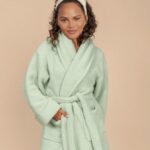 Chrissy Teigen Instagram - it’s PISTACHIO launch day over at @cravingsbychrissyteigen but here at the house it is a **LIFESTYLE** - shop our COVETED (seriously, if you have one of the other colors, you already know!!) teddy robe in pistachio, or our pocketed snacking blanket TOOOOODAY!!!!