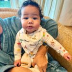 Chrissy Teigen Instagram - woke up to miles giggling, saying he did something funny. I was scared