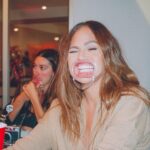 Chrissy Teigen Instagram - I have not been to an LA house party in many years because I thought I was too old but it turns out it’s more fun when you are old and not on a mission to black out!! thank you @questlove for a truly innocent ass, pure night of joy and laughter. I usually get so anxious talking to new people but you have such a nice group of friends, friend. These should be monthly. Also uno still reigns supreme but speak out is up there if you are ok with people u have never met seeing you drool Photos by @christian_germoso 💗
