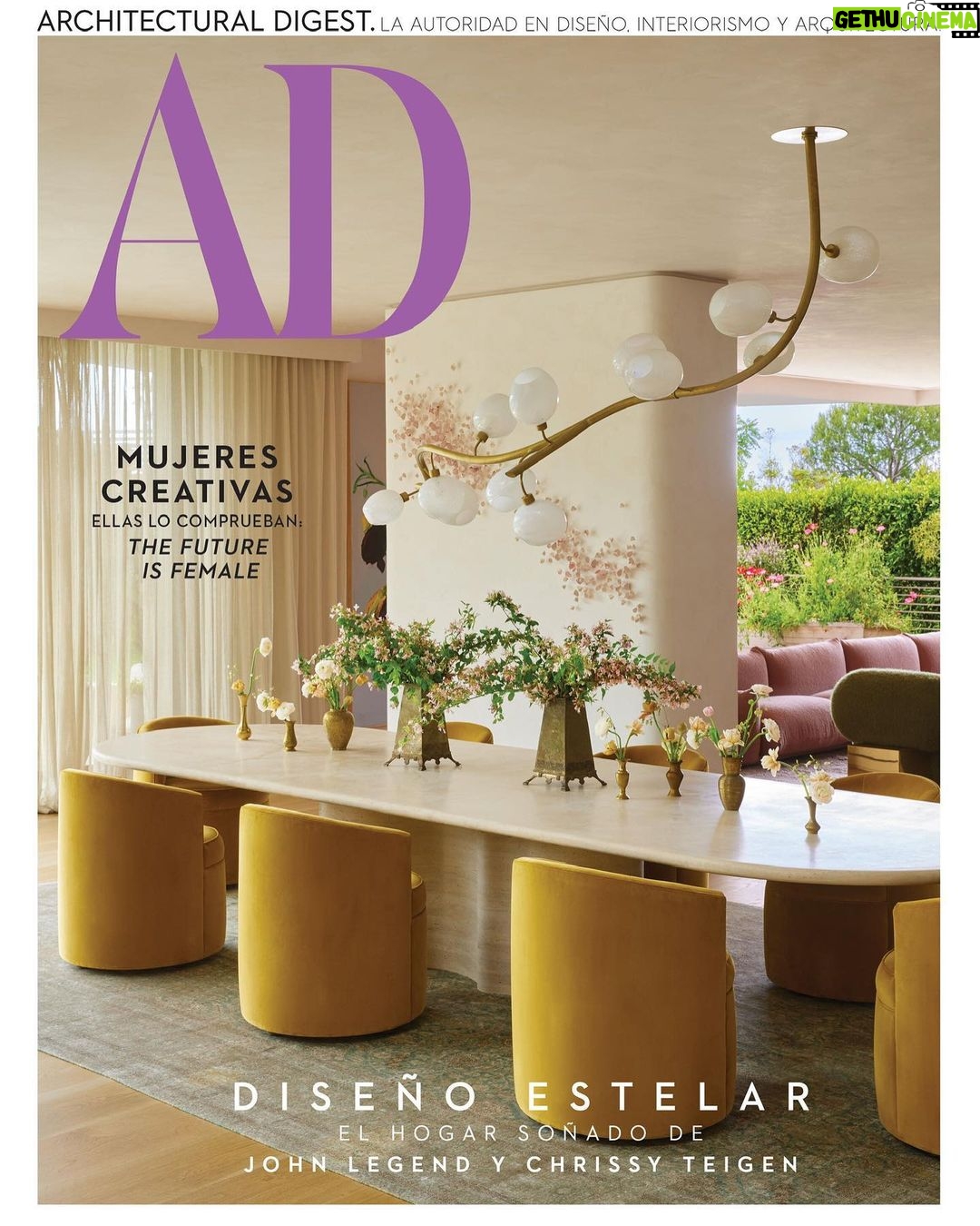 Chrissy Teigen Instagram - ARCHITECTURAL DIGEST - so proud and honored to be their first GLOBAL cover for September!! Thank you for letting us live in your beautiful creation, @jakearnold. Thank you, thank you @archdigest Photography: @yoshihiromakino Styling: @amykchin Design: @jakearnold Writer: @mayer.rus
@ad_italia
@ad_germany
@ad_magazine
@ad_spain
@admexico
@archdigestindia