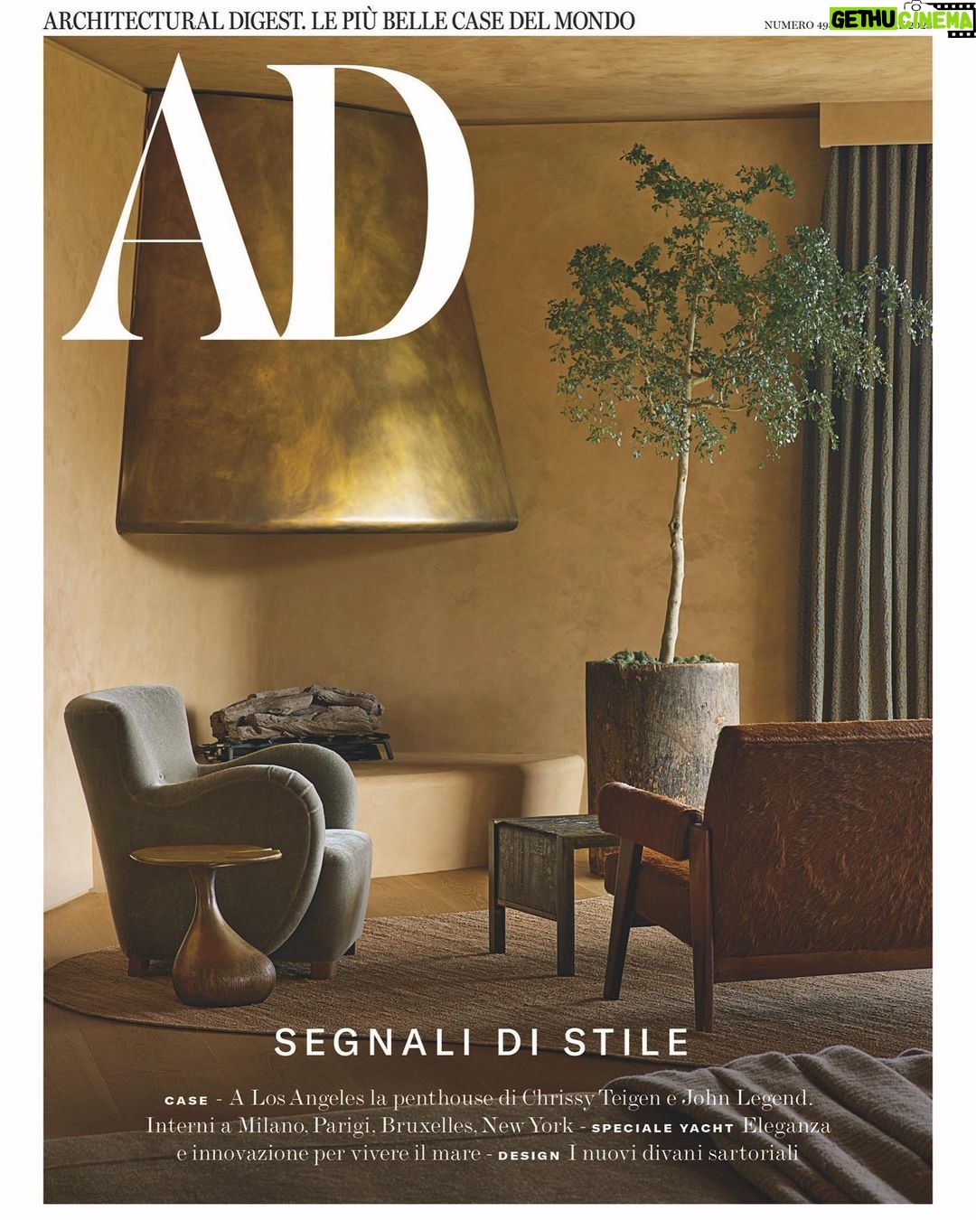 Chrissy Teigen Instagram - ARCHITECTURAL DIGEST - so proud and honored to be their first GLOBAL cover for September!! Thank you for letting us live in your beautiful creation, @jakearnold. Thank you, thank you @archdigest Photography: @yoshihiromakino Styling: @amykchin Design: @jakearnold Writer: @mayer.rus
@ad_italia
@ad_germany
@ad_magazine
@ad_spain
@admexico
@archdigestindia