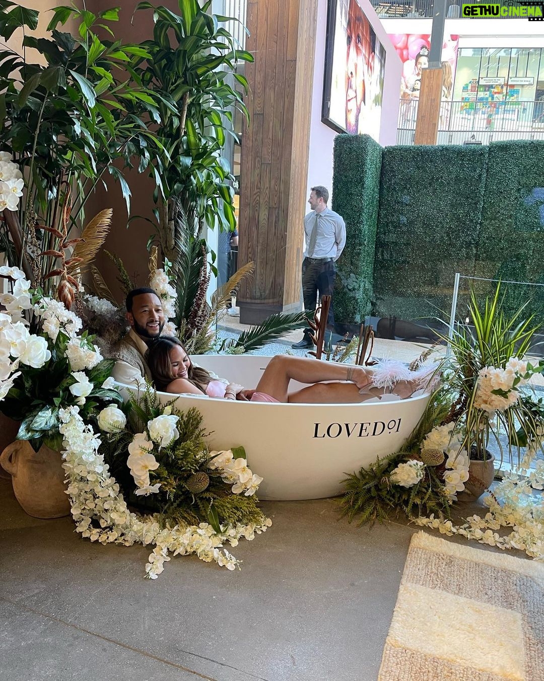 Chrissy Teigen Instagram - @loved01skin with my loved one!!! go visit their pop up at @westfieldcenturycity!!! It’s beaaaaaautiful!