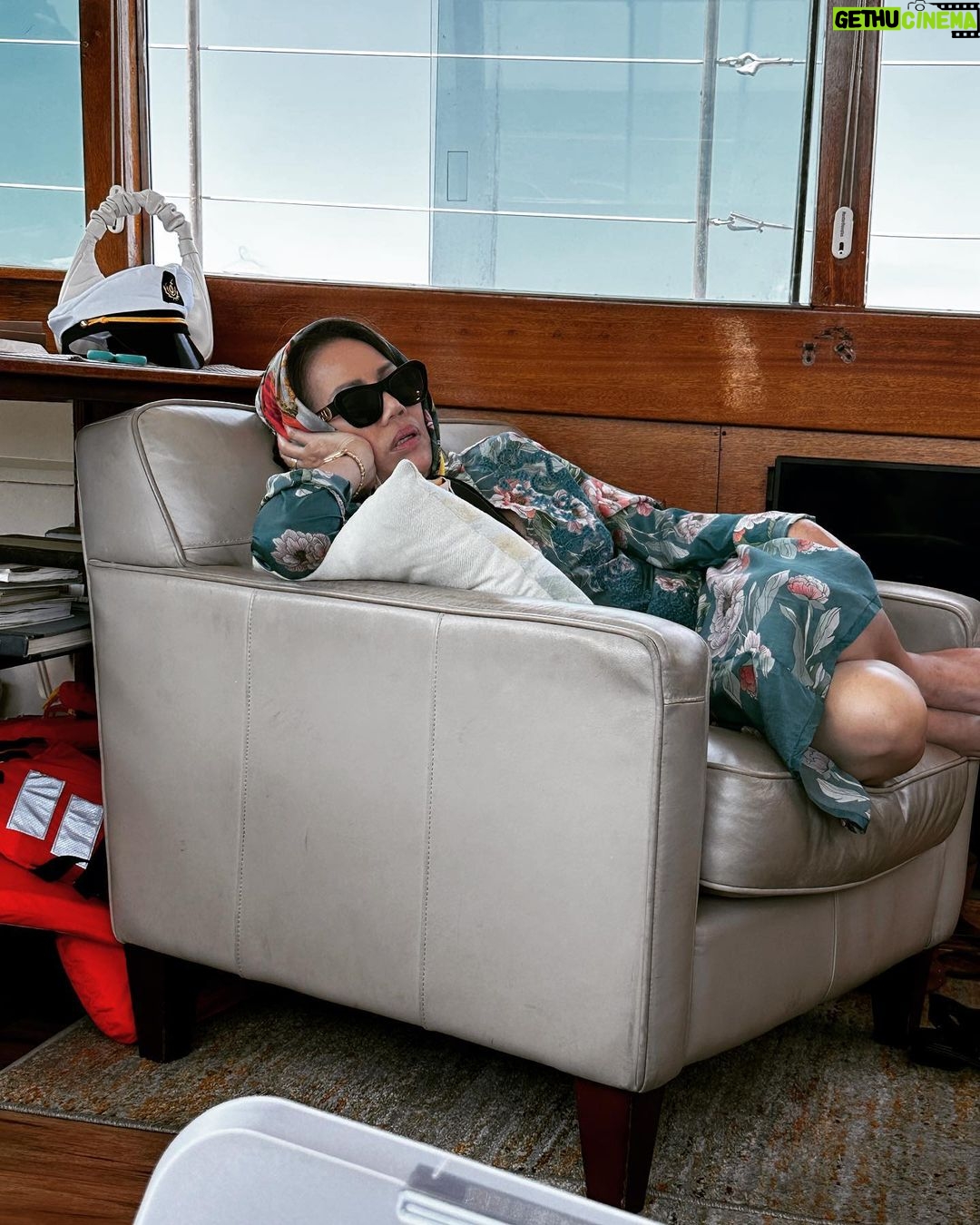 Chrissy Teigen Instagram - a day at sea with team @cravingsbychrissyteigen!!