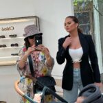 Chrissy Teigen Instagram – shopping date with est and the artist formally known as prints, @pepperthai2
