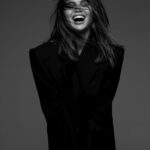 Chrissy Teigen Instagram - @tal_abudi was finally in town from Tel Aviv!! We love you, tal!! Hair: @rikkigash / Makeup: @krisstudden / Styling: @alanavanderaa 💗💗💗 if I really try, I still got it lol