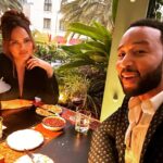 Chrissy Teigen Instagram - itsa date!