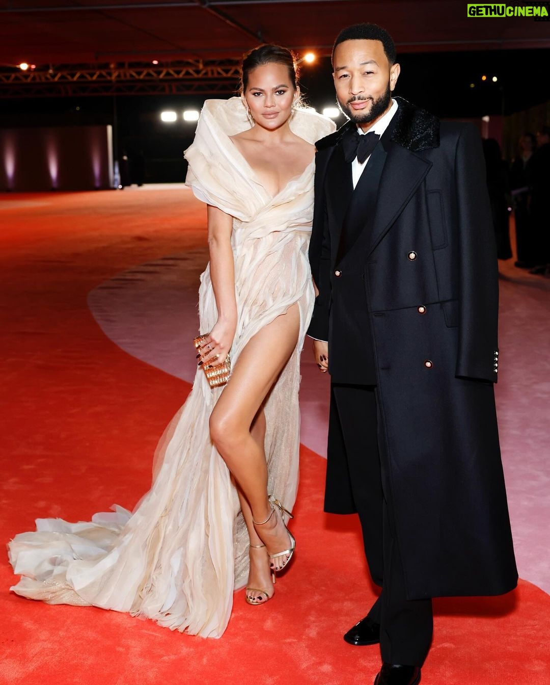 Chrissy Teigen Instagram - academy museum gala ✨