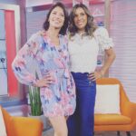 Christina Vidal Instagram - Had such a wonderful time yesterday at @nbccalive talking about #PRIMO Thank you @jessicavilchis for being such a warm gracious host and spending time to talk with me about our little show 💜 And a BIG thank you to my amazing glam squad. Hair and Makeup: @stephrives Styling: @saraborgesestyling