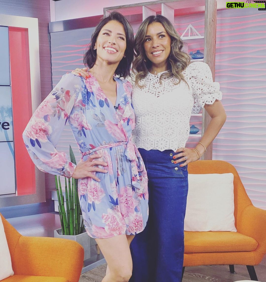 Christina Vidal Instagram - Had such a wonderful time yesterday at @nbccalive talking about #PRIMO Thank you @jessicavilchis for being such a warm gracious host and spending time to talk with me about our little show 💜 And a BIG thank you to my amazing glam squad. Hair and Makeup: @stephrives Styling: @saraborgesestyling