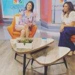 Christina Vidal Instagram - Had such a wonderful time yesterday at @nbccalive talking about #PRIMO Thank you @jessicavilchis for being such a warm gracious host and spending time to talk with me about our little show 💜 And a BIG thank you to my amazing glam squad. Hair and Makeup: @stephrives Styling: @saraborgesestyling