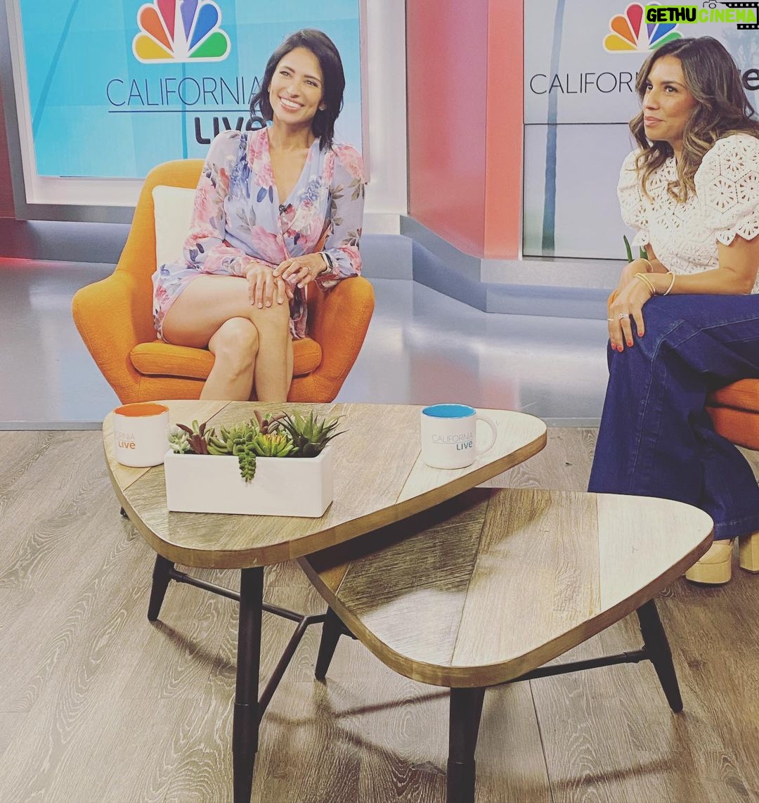 Christina Vidal Instagram - Had such a wonderful time yesterday at @nbccalive talking about #PRIMO Thank you @jessicavilchis for being such a warm gracious host and spending time to talk with me about our little show 💜 And a BIG thank you to my amazing glam squad. Hair and Makeup: @stephrives Styling: @saraborgesestyling