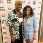 Christina Vidal Instagram - Austin, you were good to me! Thank you so much! @atxfestival Thank you for having me! I had a blast! From a fabulous hotel @austinproperhotel , to an amazing glam team @glambynatalie and @jennaunderwood__ , the most epic PR team; @calyjohnson @amazonfreevee to the opportunity to play Carla (formerly portrayed by the exquisite @perlmonster )from the Tv show Cheers in a script reading!! It felt more like a paid vacation than work. 😎💕 But what I enjoyed most of all was getting to talk about our show with my super talented cast mate @ignaciodiazsilverio and hearing how much everyone loves the show. The only sad part about this experience was that we didn’t get to share it with our incredible producers and creator writers of the show , @shea.serrano and Mike Shur. @lisamusebryant @mightypeter They and our fantastic staff of writers are the real MVP’s of this show! Thank you all again for this opportunity!