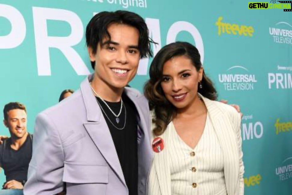 Christina Vidal Instagram - About last night… a dream come true! I thank God! Last nights PRIMO after dark premier at Santa Monica pier was a hit! It was so wonderful getting to catch up with my super talented cast mates and getting to talk about this fantastic show with all the press. We missed our writers and our executive producers, who are the driving force and foundation of this beautiful show. But we understand and We support them! A big thank you to our leader and captain and number one supporter @shea.serrano for this opportunity, and trusting us to play these roles! thank you Mike shur, Morgan Sackett and David Miner; as well as @lisamusebryant @mightypeter and @carlahoolcasting for giving me this opportunity! Thank you @amazonfreevee @yoliguillen and @nbcuniversal for all your support of our little show 🫶🏽 I had a blast working on the show and am honored to have done so. I sincerely hope you all enjoy watching it as much as we enjoyed making it for you. :) #PRIMO #amazonfreevee Glam Squad: Hair: @stephrives Makeup: @bryanmendez Styling: @saraborgesestyling Suit: @tedbaker