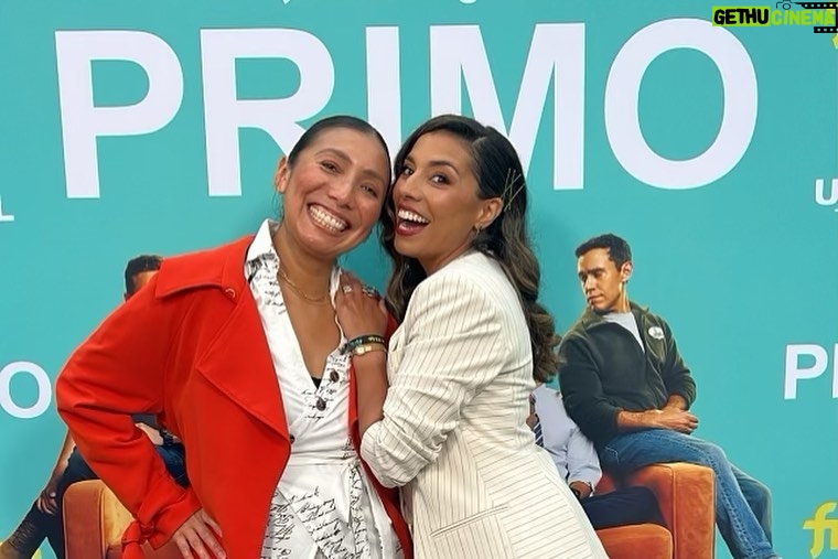 Christina Vidal Instagram - About last night… a dream come true! I thank God! Last nights PRIMO after dark premier at Santa Monica pier was a hit! It was so wonderful getting to catch up with my super talented cast mates and getting to talk about this fantastic show with all the press. We missed our writers and our executive producers, who are the driving force and foundation of this beautiful show. But we understand and We support them! A big thank you to our leader and captain and number one supporter @shea.serrano for this opportunity, and trusting us to play these roles! thank you Mike shur, Morgan Sackett and David Miner; as well as @lisamusebryant @mightypeter and @carlahoolcasting for giving me this opportunity! Thank you @amazonfreevee @yoliguillen and @nbcuniversal for all your support of our little show 🫶🏽 I had a blast working on the show and am honored to have done so. I sincerely hope you all enjoy watching it as much as we enjoyed making it for you. :) #PRIMO #amazonfreevee Glam Squad: Hair: @stephrives Makeup: @bryanmendez Styling: @saraborgesestyling Suit: @tedbaker