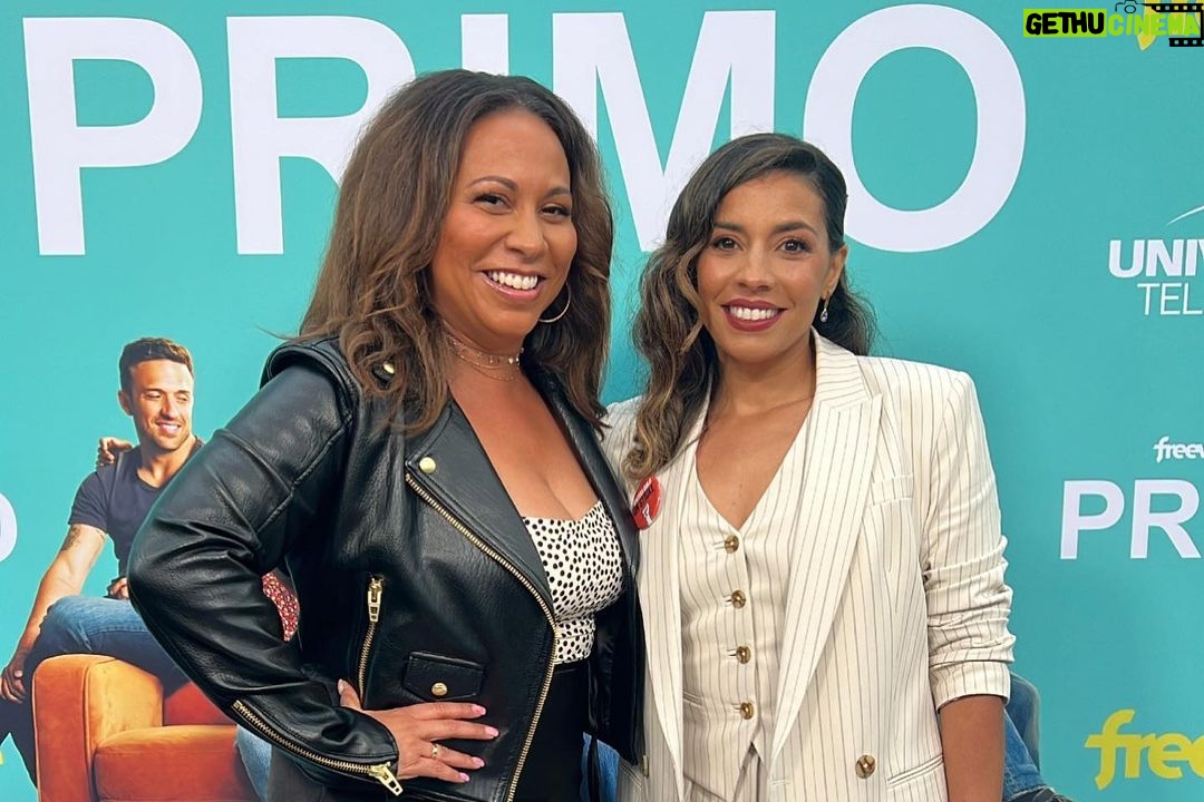 Christina Vidal Instagram - About last night… a dream come true! I thank God! Last nights PRIMO after dark premier at Santa Monica pier was a hit! It was so wonderful getting to catch up with my super talented cast mates and getting to talk about this fantastic show with all the press. We missed our writers and our executive producers, who are the driving force and foundation of this beautiful show. But we understand and We support them! A big thank you to our leader and captain and number one supporter @shea.serrano for this opportunity, and trusting us to play these roles! thank you Mike shur, Morgan Sackett and David Miner; as well as @lisamusebryant @mightypeter and @carlahoolcasting for giving me this opportunity! Thank you @amazonfreevee @yoliguillen and @nbcuniversal for all your support of our little show 🫶🏽 I had a blast working on the show and am honored to have done so. I sincerely hope you all enjoy watching it as much as we enjoyed making it for you. :) #PRIMO #amazonfreevee Glam Squad: Hair: @stephrives Makeup: @bryanmendez Styling: @saraborgesestyling Suit: @tedbaker