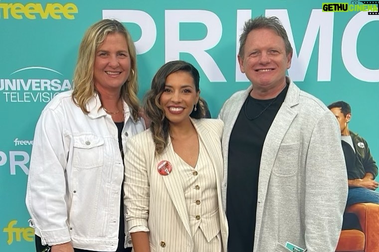 Christina Vidal Instagram - About last night… a dream come true! I thank God! Last nights PRIMO after dark premier at Santa Monica pier was a hit! It was so wonderful getting to catch up with my super talented cast mates and getting to talk about this fantastic show with all the press. We missed our writers and our executive producers, who are the driving force and foundation of this beautiful show. But we understand and We support them! A big thank you to our leader and captain and number one supporter @shea.serrano for this opportunity, and trusting us to play these roles! thank you Mike shur, Morgan Sackett and David Miner; as well as @lisamusebryant @mightypeter and @carlahoolcasting for giving me this opportunity! Thank you @amazonfreevee @yoliguillen and @nbcuniversal for all your support of our little show 🫶🏽 I had a blast working on the show and am honored to have done so. I sincerely hope you all enjoy watching it as much as we enjoyed making it for you. :) #PRIMO #amazonfreevee Glam Squad: Hair: @stephrives Makeup: @bryanmendez Styling: @saraborgesestyling Suit: @tedbaker