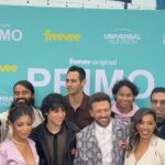 Christina Vidal Instagram - About last night… a dream come true! I thank God! Last nights PRIMO after dark premier at Santa Monica pier was a hit! It was so wonderful getting to catch up with my super talented cast mates and getting to talk about this fantastic show with all the press. We missed our writers and our executive producers, who are the driving force and foundation of this beautiful show. But we understand and We support them! A big thank you to our leader and captain and number one supporter @shea.serrano for this opportunity, and trusting us to play these roles! thank you Mike shur, Morgan Sackett and David Miner; as well as @lisamusebryant @mightypeter and @carlahoolcasting for giving me this opportunity! Thank you @amazonfreevee @yoliguillen and @nbcuniversal for all your support of our little show 🫶🏽 I had a blast working on the show and am honored to have done so. I sincerely hope you all enjoy watching it as much as we enjoyed making it for you. :) #PRIMO #amazonfreevee Glam Squad: Hair: @stephrives Makeup: @bryanmendez Styling: @saraborgesestyling Suit: @tedbaker