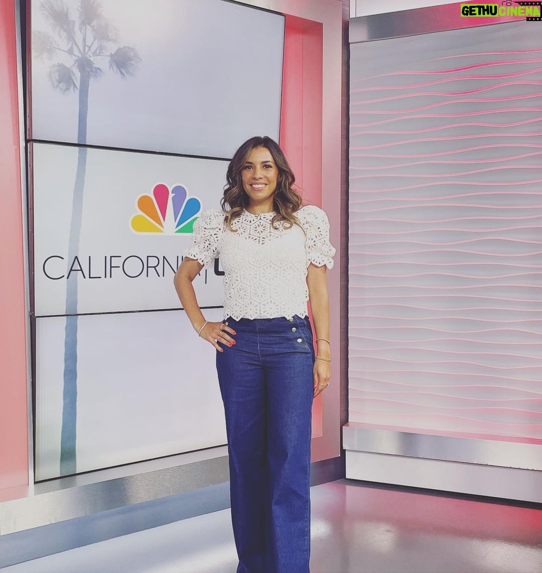 Christina Vidal Instagram - Had such a wonderful time yesterday at @nbccalive talking about #PRIMO Thank you @jessicavilchis for being such a warm gracious host and spending time to talk with me about our little show 💜 And a BIG thank you to my amazing glam squad. Hair and Makeup: @stephrives Styling: @saraborgesestyling