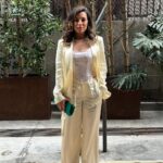 Christina Vidal Instagram - Really enjoyed this look today! #Primo #amazonfreevee #pressday #NBCUniversalemmyluncheon Hair: @jeremytardo Makeup: @mcdcoria Styling: @saraborgesestyling Outfit: @loveshackfancy Shoes: @kennethcole Clutch: @tylerellisofficial Earrings: @nadrijewelry Rings: @maisonmiru Necklaces & bracelets: @lili_claspe