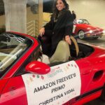 Christina Vidal Instagram - Such a fun night at the Hollywood Holiday parade ! Thanks for having us! Don’t forget to watch #PRIMO on @amazonfreevee Hair: @ejhagen Makeup: @glambynatalie Styling: @jennaunderwood__