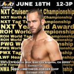 Christopher Lindsey Instagram - Tomorrow @roderickstrong will be at Jimmy’s World Order Get your tickets now by purchasing them online at www.jimmysworldorder.shop or call 323-685-2097 to pick up your tickets in person. jWo customers now have the option to pay in full at checkout for event tickets, or may also split their purchase into 4 equal installment payments for your Tickets via Shop Pay! #JimmysWorldOrder #wwe #roderickstrong #wrestlinglegend #nxt #aewdynamite #aew #roh #ringofhonor #Tbs #Tnt Jimmy’s World Order JWO