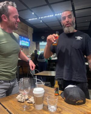 Christopher Lindsey Instagram - 2/3 of the flying brewskis, a series of events. #tbt #flyingbrewskis #jaybriscoe @m.briscoesr