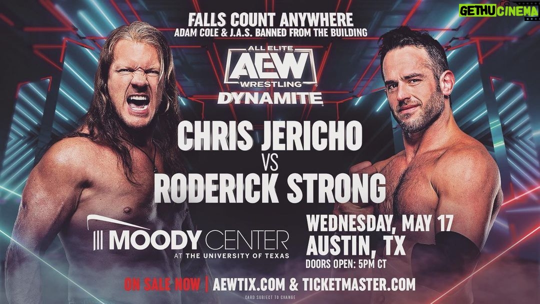 Christopher Lindsey Instagram - Falls. Count. Anywhere. #Messiahofthebackbreaker #BMF #StrongVsJericho #aew