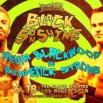 Christopher Lindsey Instagram - You already know. @wrestleprestige @pwrevolver #Messiahofthebackbreaker #BMF #Roderickstrong #endofheartache #blacksunshine #cageofhorrors