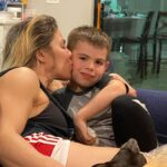 Christopher Lindsey Instagram - Happy Mother’s Day Babe! Also Happy Mother’s Day to all the amazing moms out there! You are the absolute best and watching you mom is one of my favorite things in this world! Thank you for always making sure Troy has everything he needs! I love you @marinashafir! #StrongHold #HappyMothersDay #babe #family #love #luckyguy