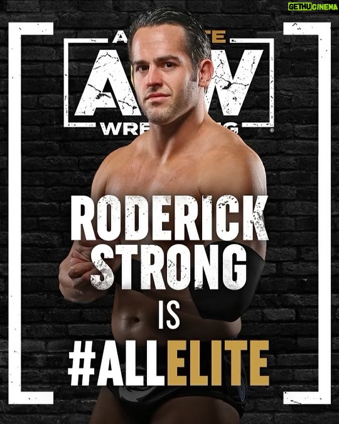 Christopher Lindsey Instagram - @roderickstrong is #AllElite! Welcome to the team.