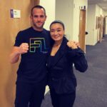 Christopher Lindsey Instagram - #tbt with the great @meiko_satomura! It is always such a pleasure to watch her in the ring! #messiahofthebackbreaker #meikosatomura #wrestling