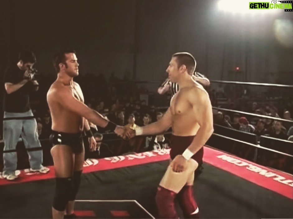 Christopher Lindsey Instagram - 17 years ago today. 21 years old. I am not the same man. I am better. #fbf #ROH #DanielsonVsStrong #messiahofthebackbreaker #supercardofhonor