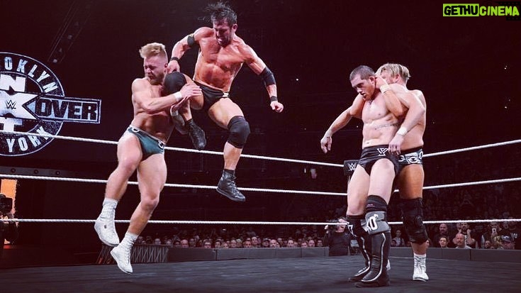 Christopher Lindsey Instagram - Timing. #tbt #tagteamwrestling #boom