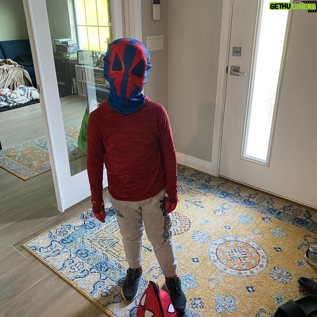 Christopher Lindsey Instagram - Busy week for the dude! #sweetboytroy #stronghold #missingtoothboytroy #dadlife #spideyboytroy #family #love @marinashafir