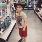 Christopher Lindsey Instagram – My man went from #Sadcowboytroy to #happycowboytroy to defender  of the universe. #Troytuesdays #Stronghold #family #dadlife #love @marinashafir