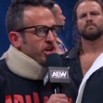 Christopher Lindsey Instagram – @roderickstrong still believes that AEW World Champion & @ringofhonor World Tag Team Champion @the_mjf is The Devil! #AEWDynamite