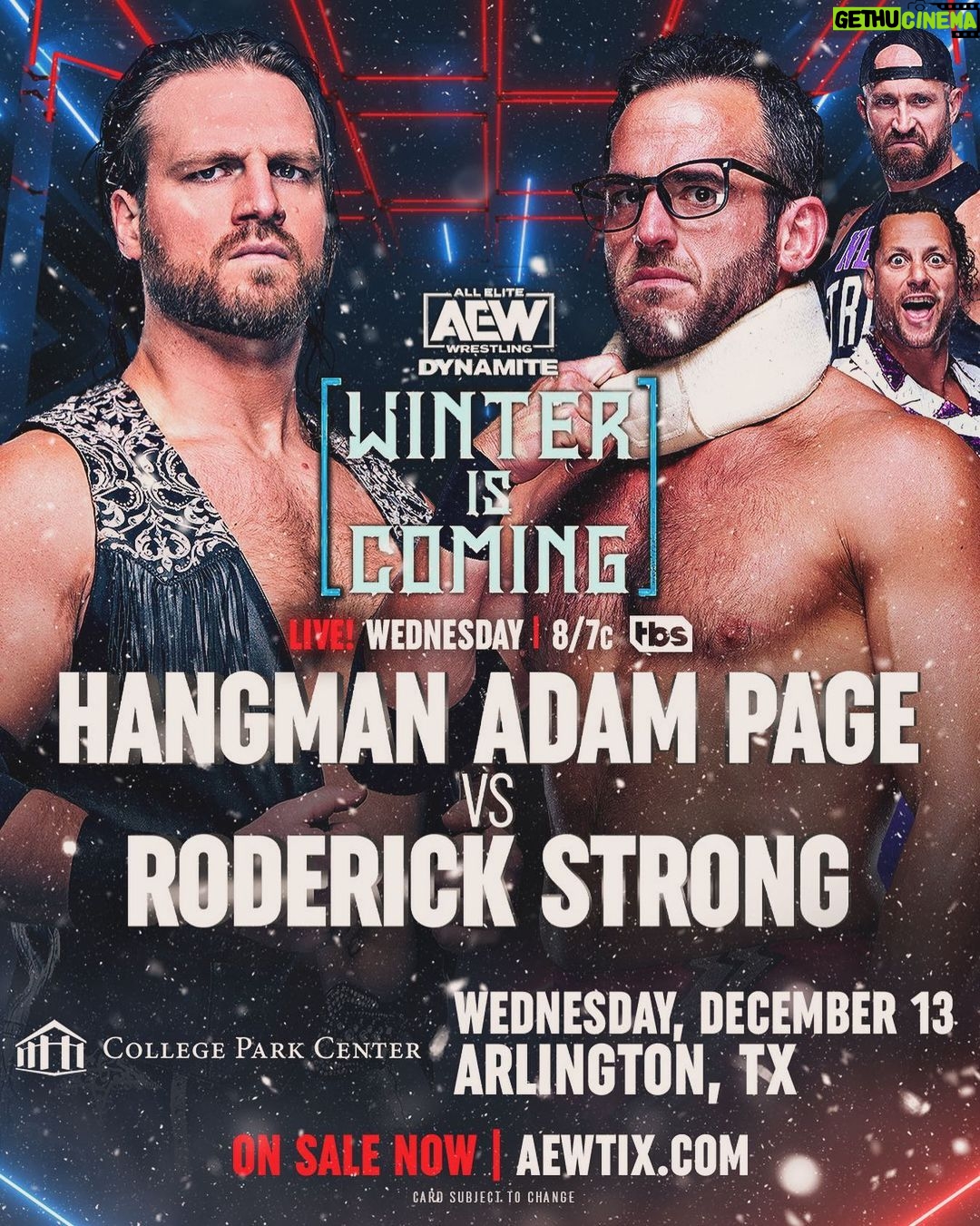 Christopher Lindsey Instagram - Let’s dance cowboy. #NeckStrong #Messiahofthebackbreaker #NecktheHalls