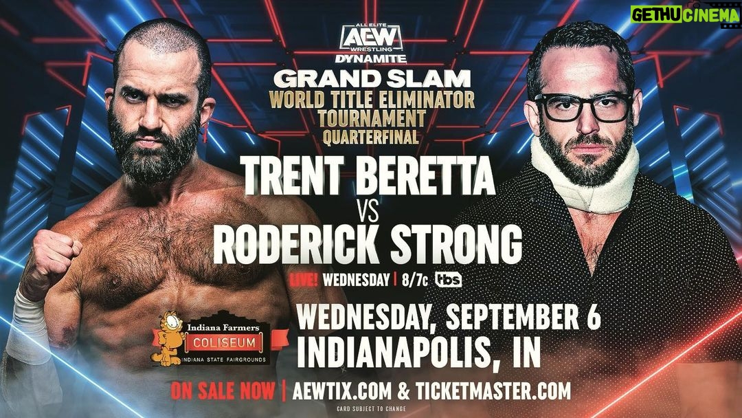 Christopher Lindsey Instagram - I break Trent’s back. #EndofHeartache #AEW