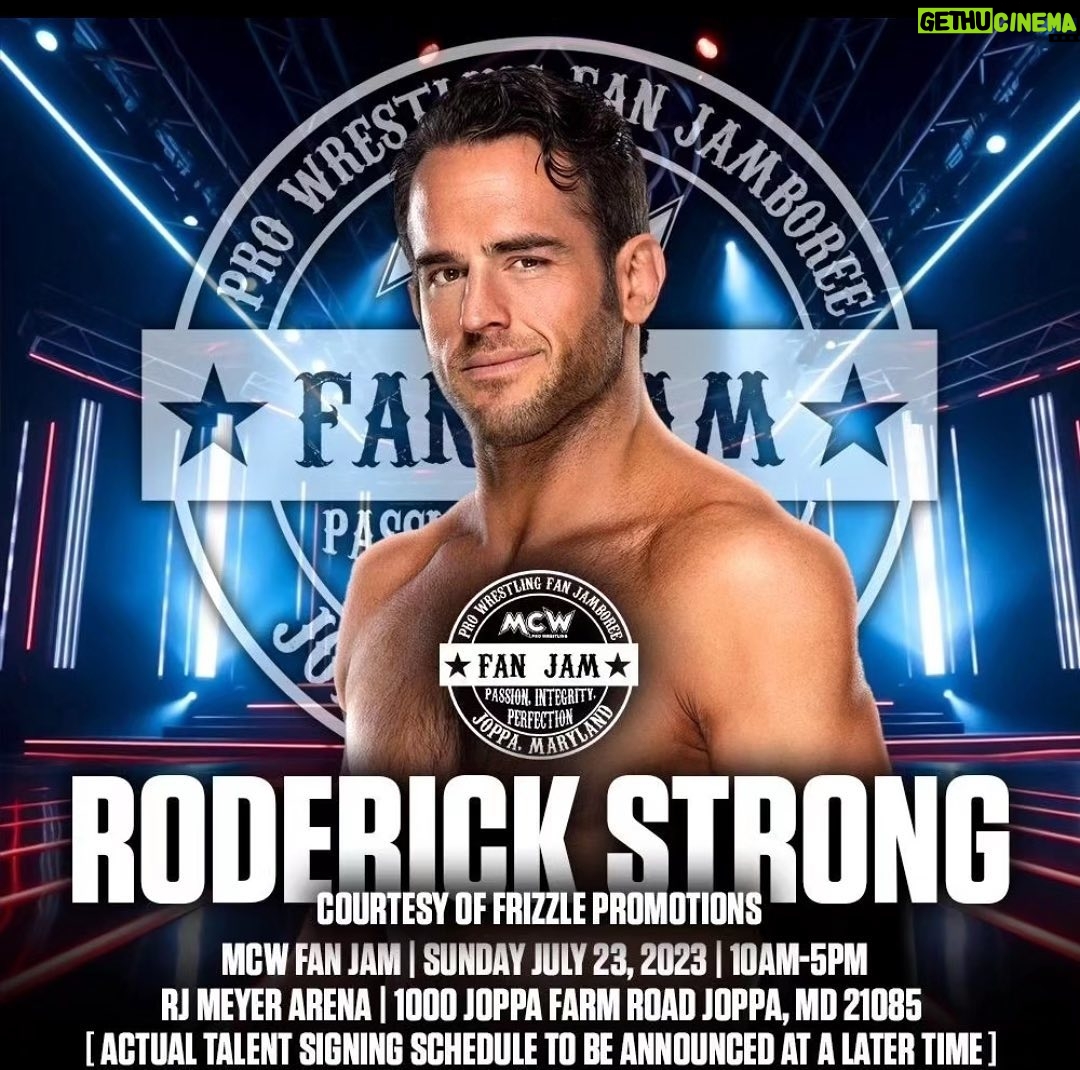 Christopher Lindsey Instagram - Today from 12pm to 3:30pm I will be signing at the @mcwprowrestling #MCWFanJam!#Messiahofthebackbreaker
