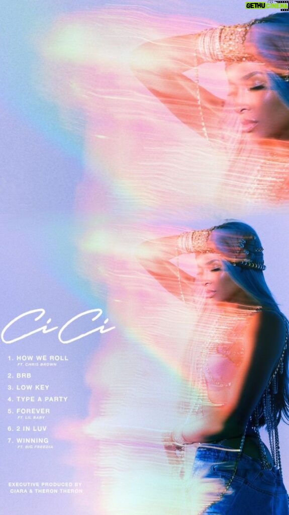 Ciara Instagram - From ‘How We Roll’ to ‘Winning’…I’m so excited to share project with you! #CiCi EP out now! 🫶🏽