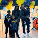 Ciara Instagram - What a Historic and Magical night to witness with our family! Congratulations @Nuggets! Well deserved! 🏀🏆
