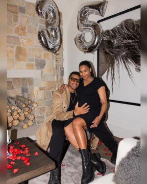 Ciara Instagram - Today is truly a special day! The love of my life was born! The view of 35 never looked so beautiful from my eyes…it ain’t 35…it’s 30 Fine:) Every day is a celebration when it comes to loving you! Happy birthday, my sweet Love @DangeRussWilson #ThatOldSchoolLove 😍❤️