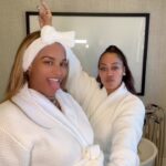 Ciara Instagram – 5 ways to have the best time with your girl and get that glow up! I love you @LaLa!  @oamskin ✨