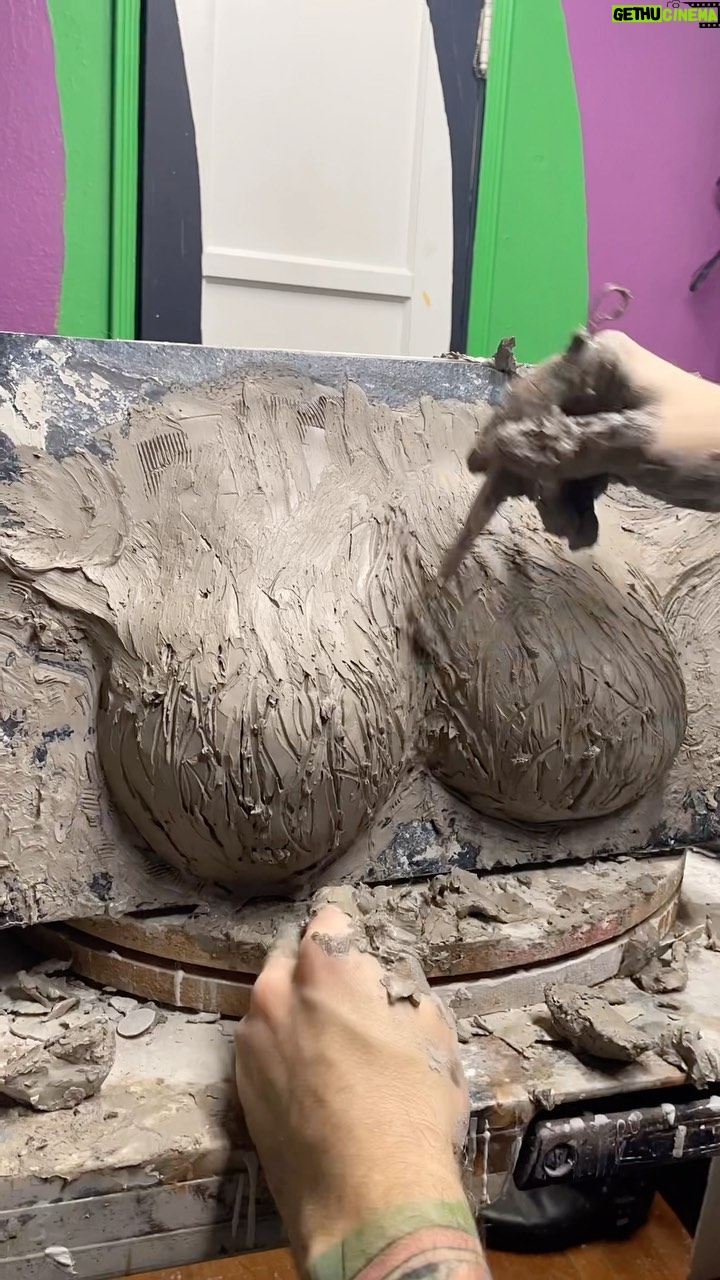 Cig Neutron - 503 Likes - Started sculpting the d*ck pixie chesticles for todays live stream. So excited to make the @bizarroaugogo pitch video!! If you dig this song use it on your reels! Just search Cig Neutron #sculpt #sculpting #sculpture #clay #makeup #makeupfx #fx #fxmakeup