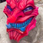 Cig Neutron Instagram – Todays progress painting live. It’s still not done yet but I’m happy with the direction it’s going! If you’d like to paint your very own Daemon mask snag one at the link in my bio. Painting with an @iwata_airbrush eclipse #art #painting #airbrush #airbrushing #iwata #tengu #yokai #oni #demon #daemon