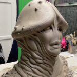 Cig Neutron Instagram - Tonight’s progress on the D*ck pixie mask on @rannieaugogo for our upcoming crowdfunding pitch video for our dream project @bizarroaugogo #sculpture #sculpting #timelapse #art #bizarroaugogo