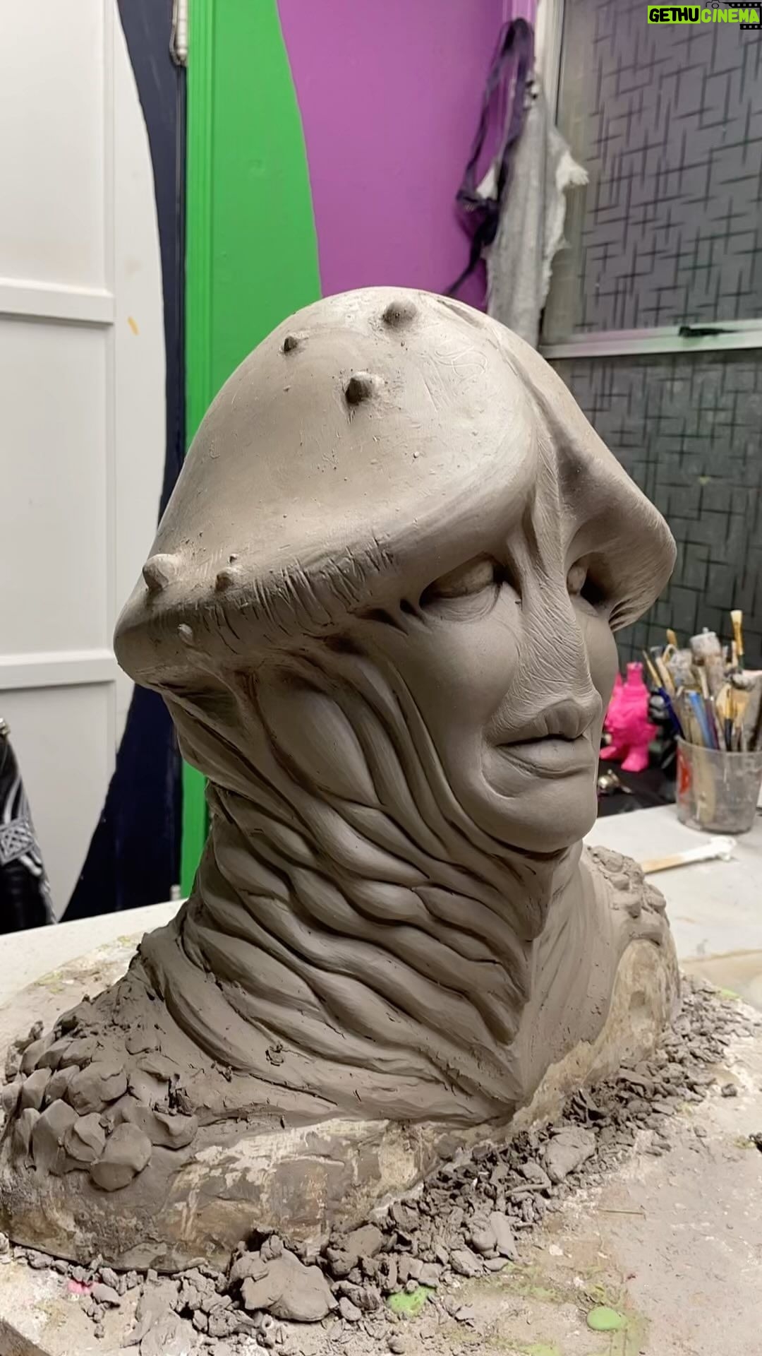 Cig Neutron - 12.5K Likes - Tonight’s progress on the D*ck pixie mask on @rannieaugogo for our upcoming crowdfunding pitch video for our dream project @bizarroaugogo #sculpture #sculpting #timelapse #art #bizarroaugogo