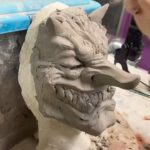 Cig Neutron Instagram – Early progress on my Daemon mask sculpt which is now available in blank resin casts that you can paint and customize yourself! Send me photos of what you create with it and I’m going to be featuring them! Get yours at the link in my bio #sculpt #sculpture #demon #daemon #art